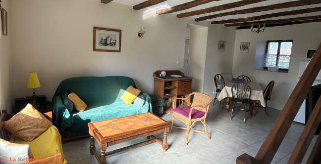 Salle de séjour du gîte TiBarny
